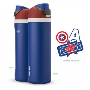 Owala 24oz Marvel Stainless Steel Wasserflasche Dunkelblau | WOX5589IC