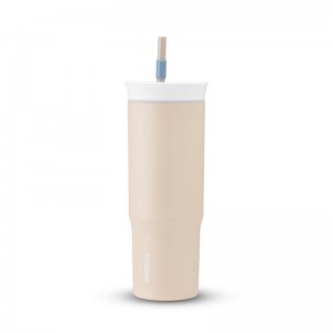 Owala 24oz Tumbler Stainless Steel Wasserflasche Beige | UXU7827GE