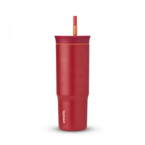 Owala 24oz Tumbler Stainless Steel Wasserflasche Rot | JEV3592NU