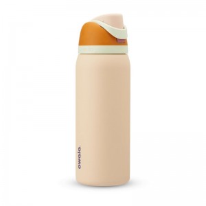 Owala 32oz FreeSip® Stainless Steel Wasserflasche Beige | QWX7929UX