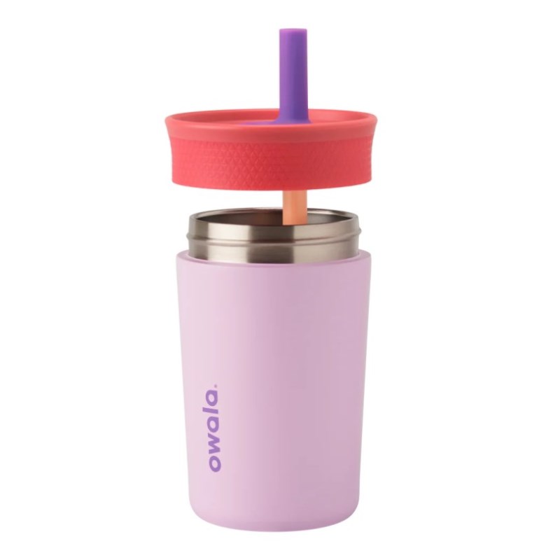 Owala 12oz Kids Tumbler Stainless Steel Wasserflasche Lila | EQT10076LC