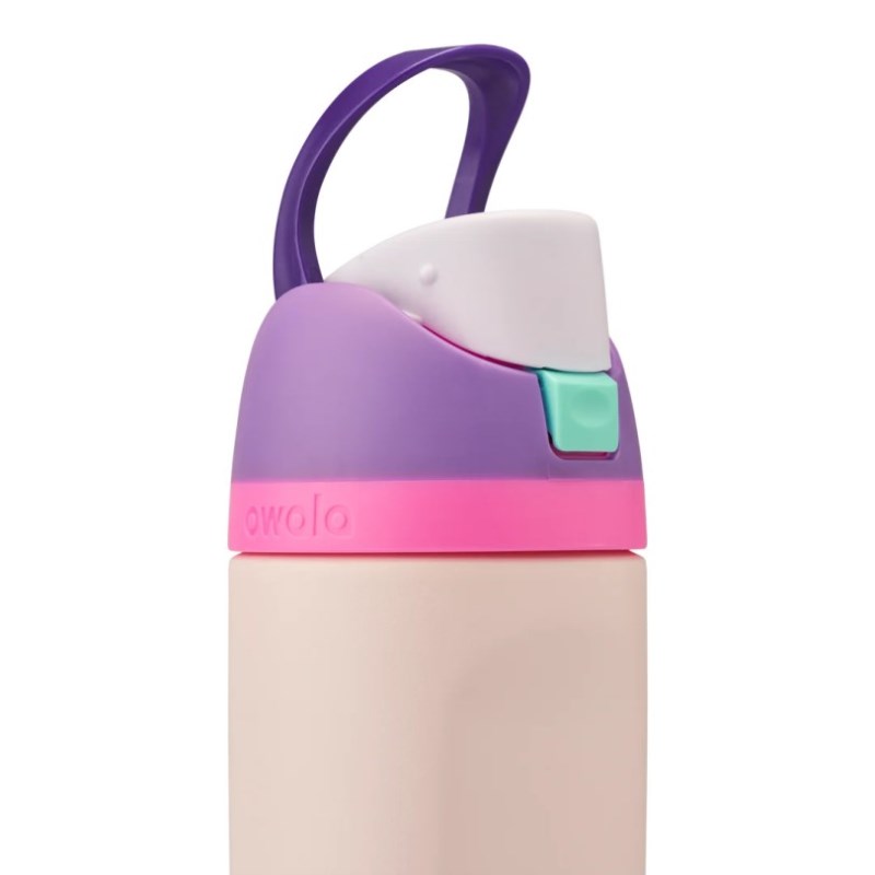 Owala 16oz Kids FreeSip® Stainless Steel Wasserflasche Beige | QUW4668CT