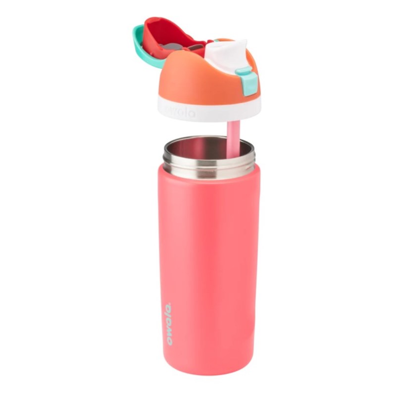 Owala 16oz Kids FreeSip® Stainless Steel Wasserflasche Rosa | MYI2164JQ