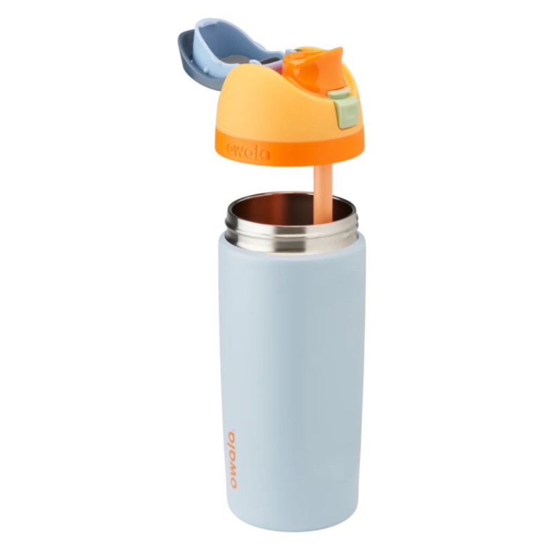 Owala 16oz Kids FreeSip® Stainless Steel Wasserflasche Blau | YQO5417QI