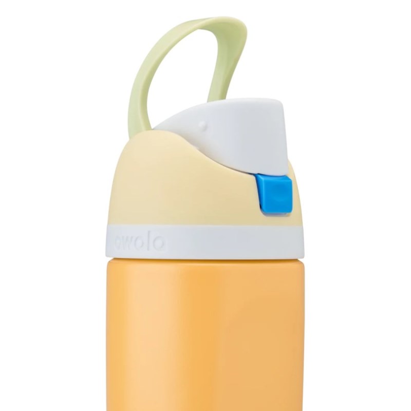 Owala 16oz Kids FreeSip® Stainless Steel Wasserflasche Gelb | SUP8831TH