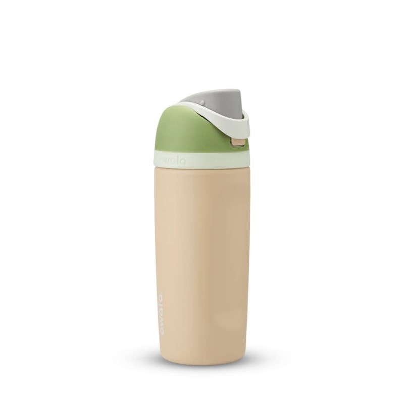 Owala 16oz Kids FreeSip® Stainless Steel Wasserflasche Beige | XDS8326DR