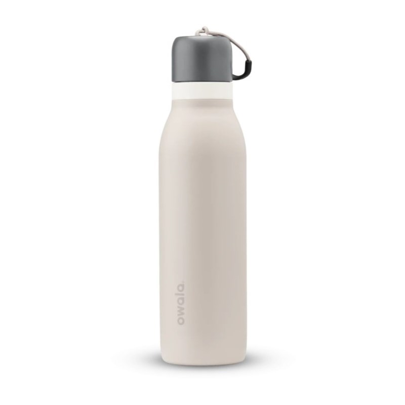 Owala 18oz FreeSip® Twist Stainless Steel Wasserflasche Beige | DLT5981OJ