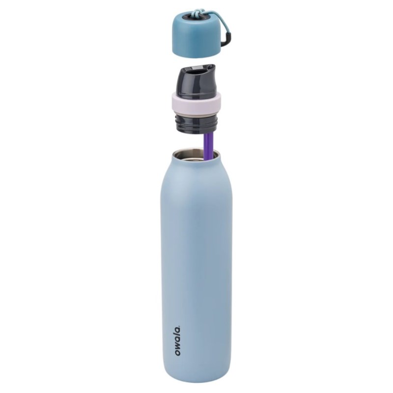 Owala 24oz FreeSip® Twist Stainless Steel Wasserflasche Blau | CRS673ZQ