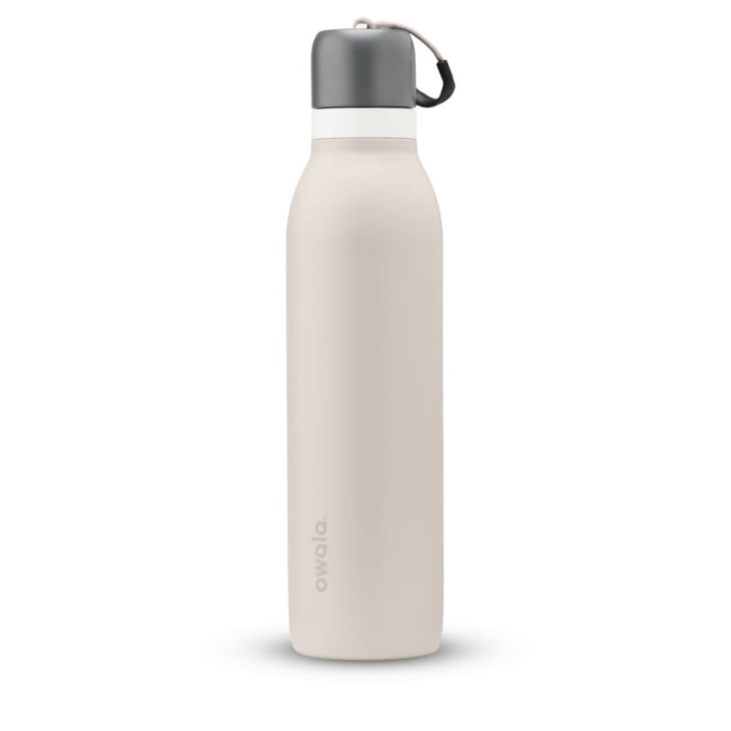 Owala 24oz FreeSip® Twist Stainless Steel Wasserflasche Beige | YYL5614TS