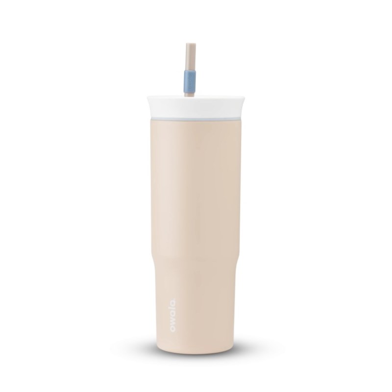 Owala 24oz Tumbler Stainless Steel Wasserflasche Beige | UXU7827GE