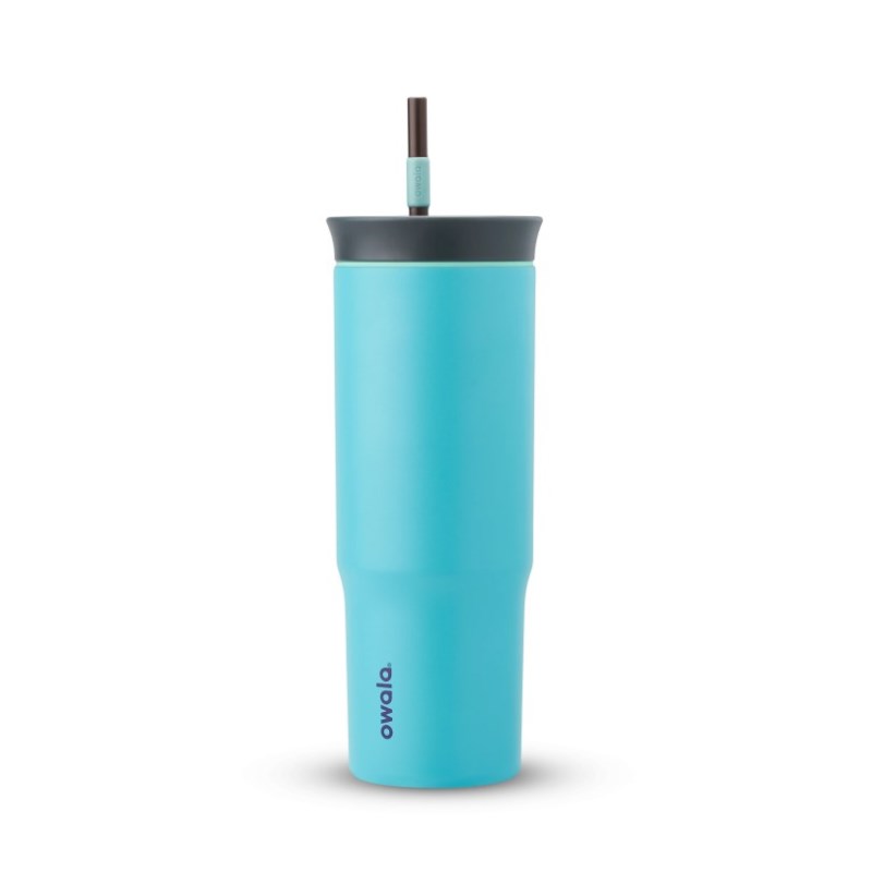 Owala 24oz Tumbler Stainless Steel Wasserflasche Blau | ZBQ979JE